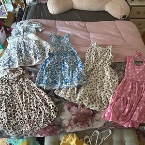 Girls Floral and Patterned Dresses